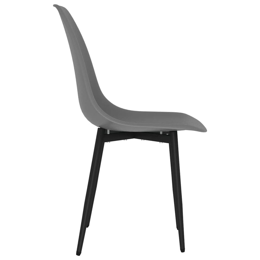 Eetkamerstoelen Pp 4 Grijs