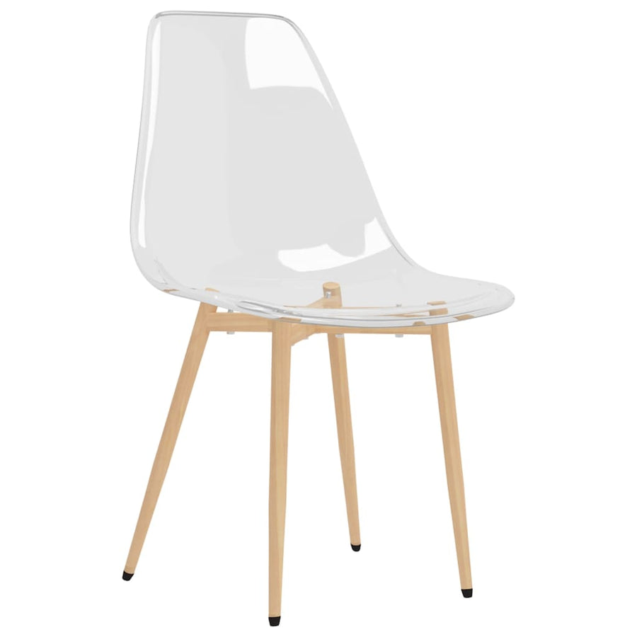 Eetkamerstoelen Pet Transparant 4
