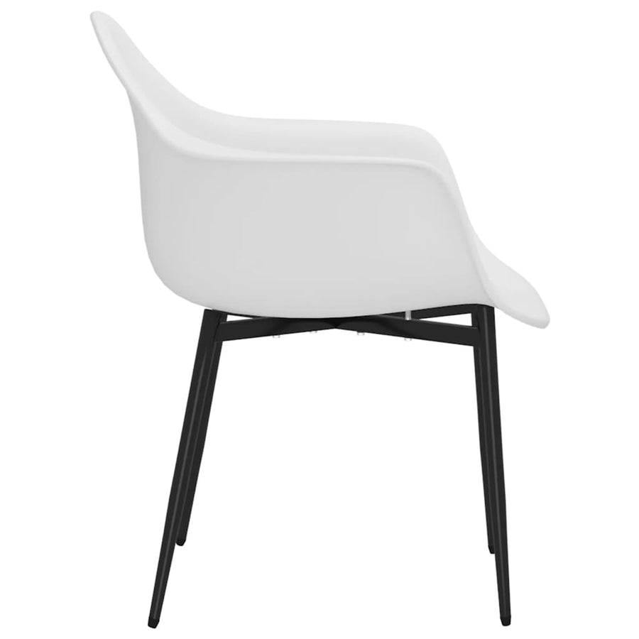 Eetkamerstoelen Pp 2 Wit