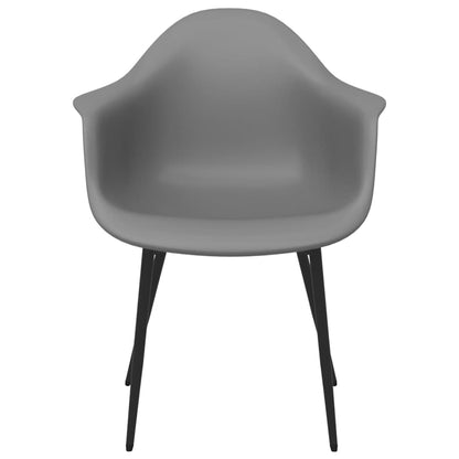 Eetkamerstoelen Pp 2 Grijs