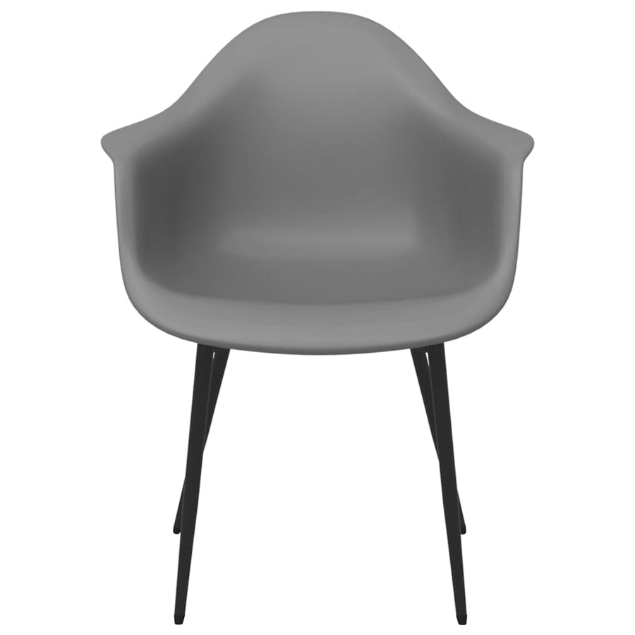 Eetkamerstoelen Pp 2 Grijs