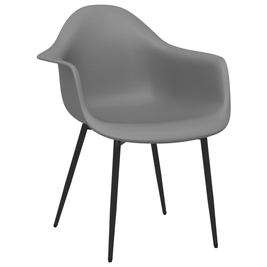 Eetkamerstoelen Pp 4 Grijs