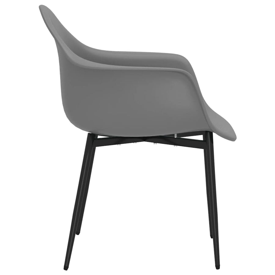 Eetkamerstoelen Pp 4 Grijs