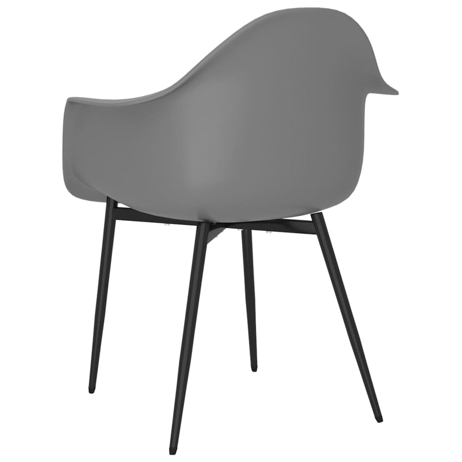 Eetkamerstoelen Pp 4 Grijs