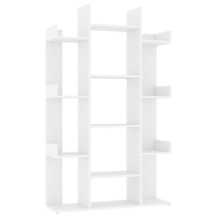 Boekenkast 86X25,5X40 Cm Bewerkt Hout Wit