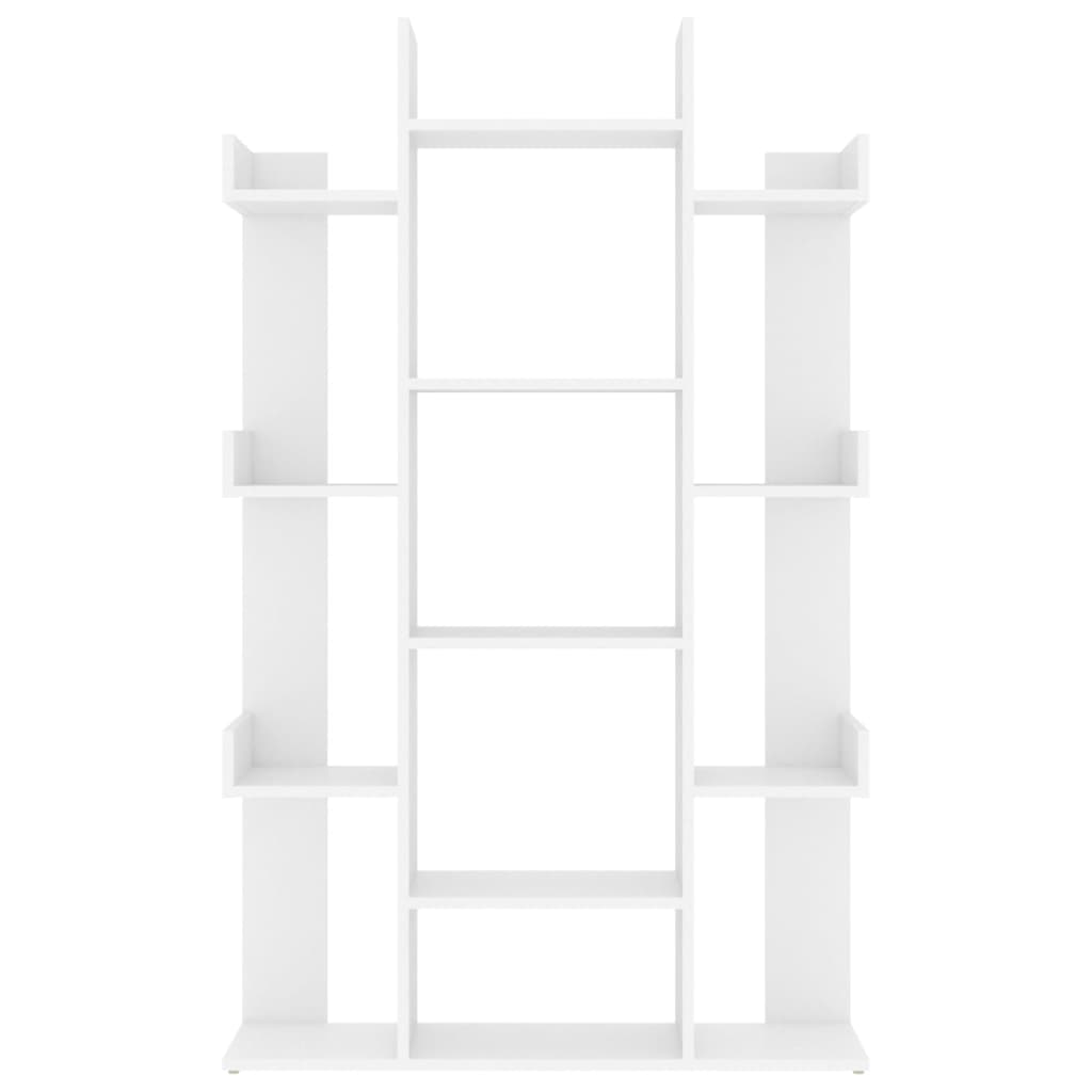 Boekenkast 86X25,5X40 Cm Bewerkt Hout Wit