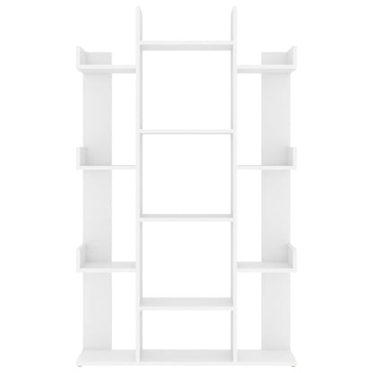 Boekenkast 86X25,5X40 Cm Bewerkt Hout Wit