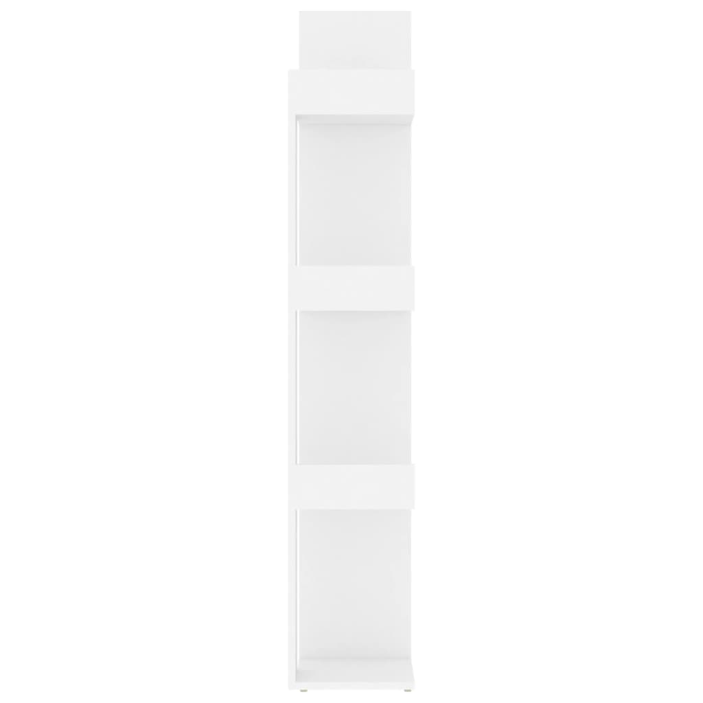 Boekenkast 86X25,5X40 Cm Bewerkt Hout Wit