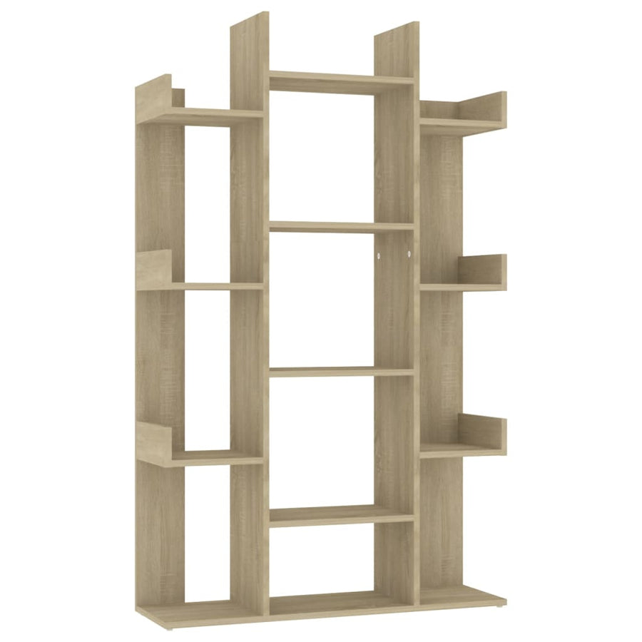 Boekenkast 86X25,5X40 Cm Spaanplaat Kleurig Sonoma eiken
