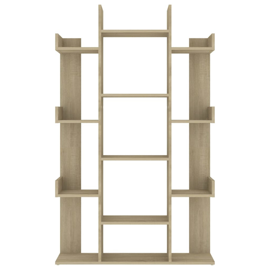 Boekenkast 86X25,5X40 Cm Spaanplaat Kleurig Sonoma eiken