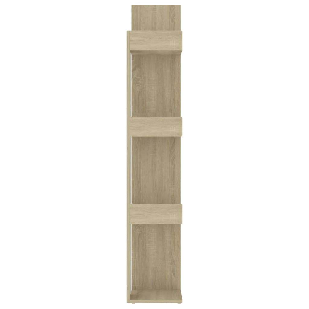 Boekenkast 86X25,5X40 Cm Spaanplaat Kleurig Sonoma eiken