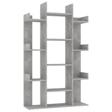 Boekenkast 86X25,5X40 Cm Spaanplaat Betongrijs