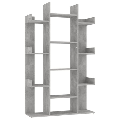 Boekenkast 86X25,5X40 Cm Spaanplaat Betongrijs