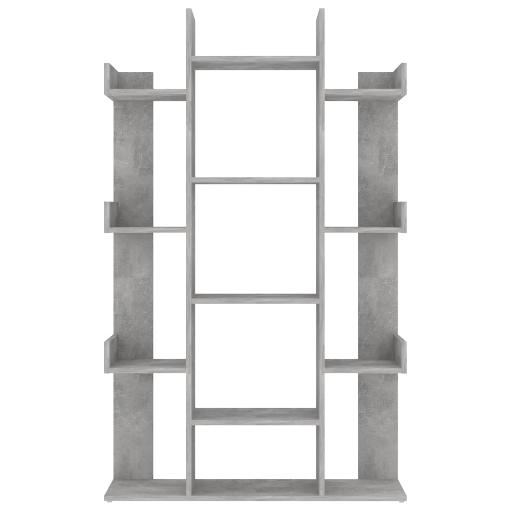 Boekenkast 86X25,5X40 Cm Spaanplaat Betongrijs