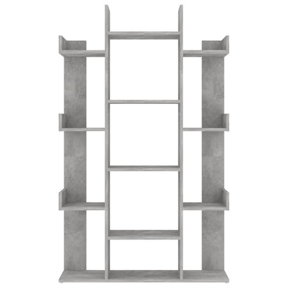 Boekenkast 86X25,5X40 Cm Spaanplaat Betongrijs