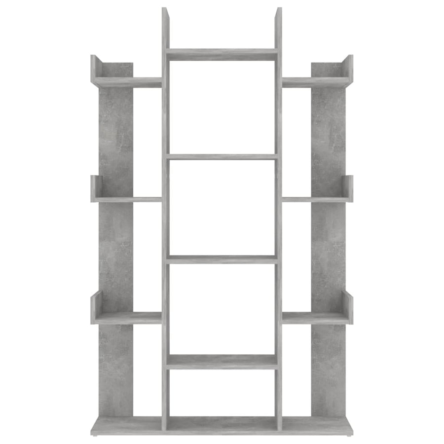 Boekenkast 86X25,5X40 Cm Spaanplaat Betongrijs