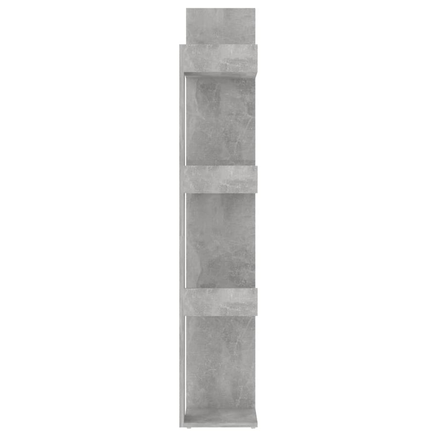 Boekenkast 86X25,5X40 Cm Spaanplaat Betongrijs