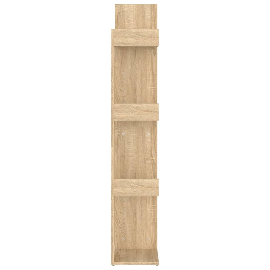 Boekenkast 48X25,5X40 Cm Spaanplaat Kleurig Sonoma eiken