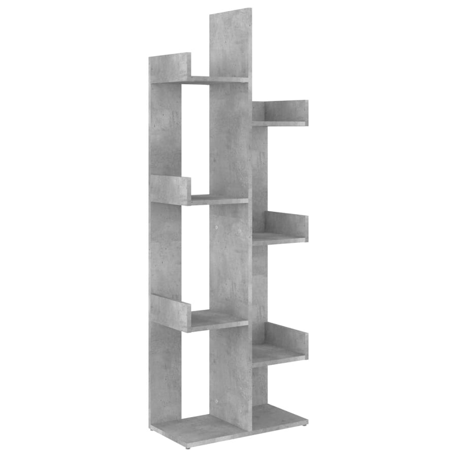 Boekenkast 48X25,5X40 Cm Spaanplaat Betongrijs