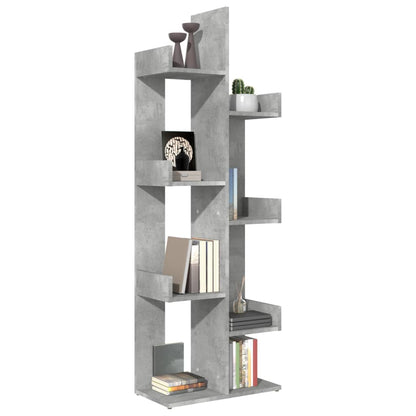 Boekenkast 48X25,5X40 Cm Spaanplaat Betongrijs