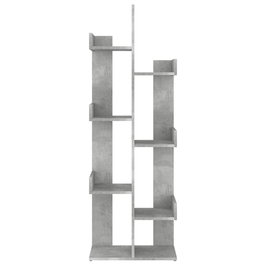 Boekenkast 48X25,5X40 Cm Spaanplaat Betongrijs