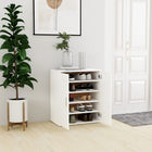 Shoe cabinet 60x35x70 cm distressed wood white