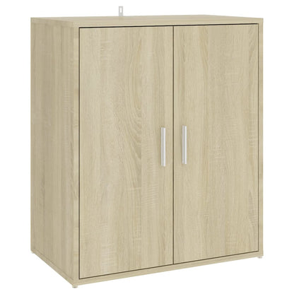 Schoenenkast 60x35x70 cm spaanplaat sonoma eikenkleurig Sonoma eiken