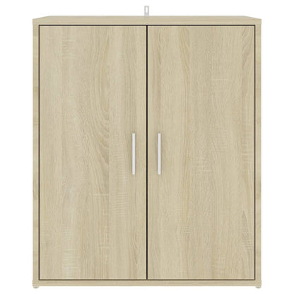 Schoenenkast 60x35x70 cm spaanplaat sonoma eikenkleurig Sonoma eiken