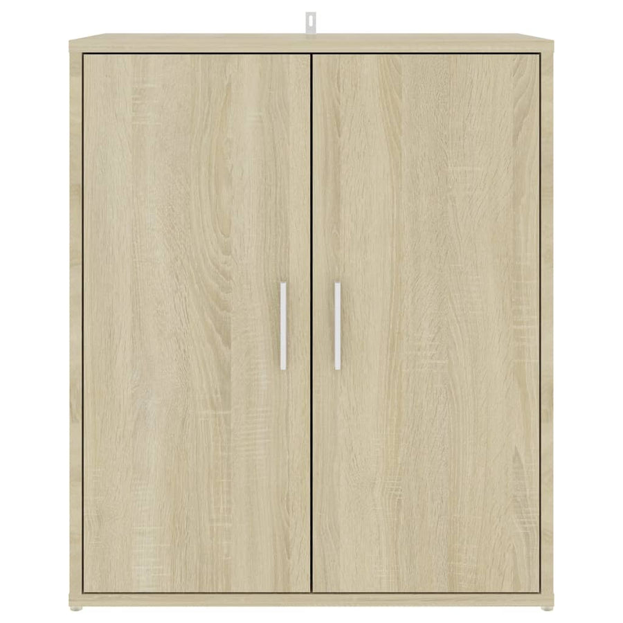 Schoenenkast 60x35x70 cm spaanplaat sonoma eikenkleurig Sonoma eiken