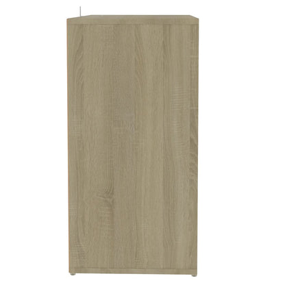 Schoenenkast 60x35x70 cm spaanplaat sonoma eikenkleurig Sonoma eiken