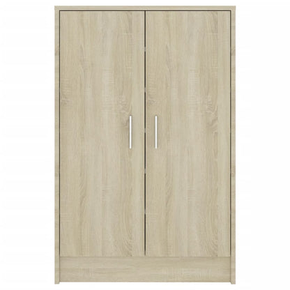 Schoenenkast 60X35X92 Cm Spaanplaat Kleurig Sonoma eiken
