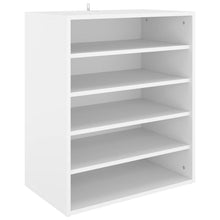 Schoenenkast 60X35X70 Cm Spaanplaat Wit