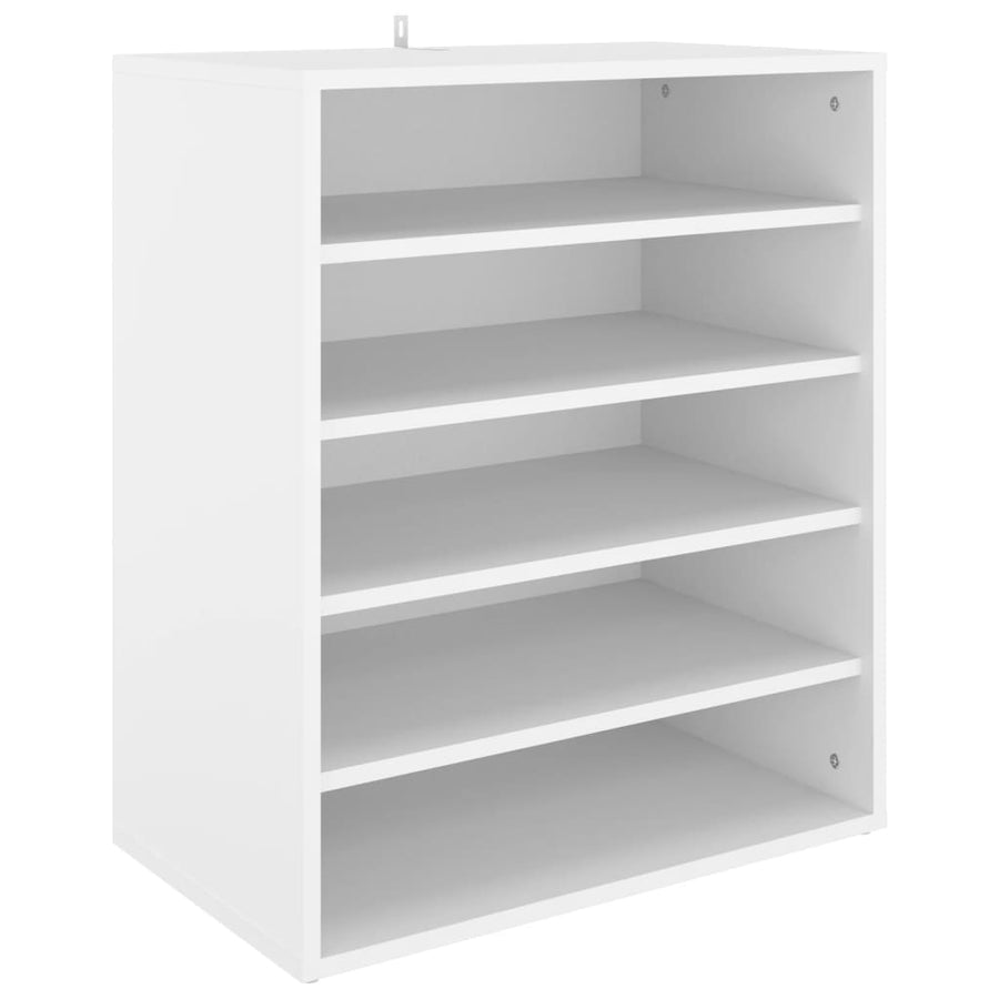 Schoenenkast 60X35X70 Cm Spaanplaat Wit