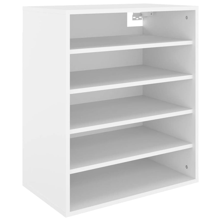 Schoenenkast 60X35X70 Cm Spaanplaat Wit