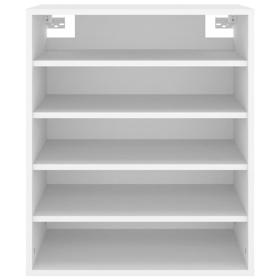 Schoenenkast 60X35X70 Cm Spaanplaat Wit