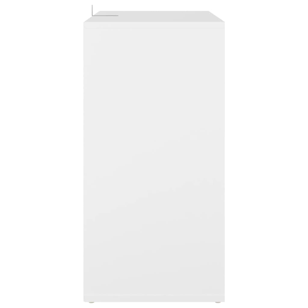 Schoenenkast 60X35X70 Cm Spaanplaat Wit