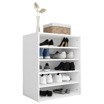 Schoenenkast 60X35X70 Cm Spaanplaat Wit