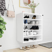 Schoenenkast 60X35X70 Cm Spaanplaat Wit