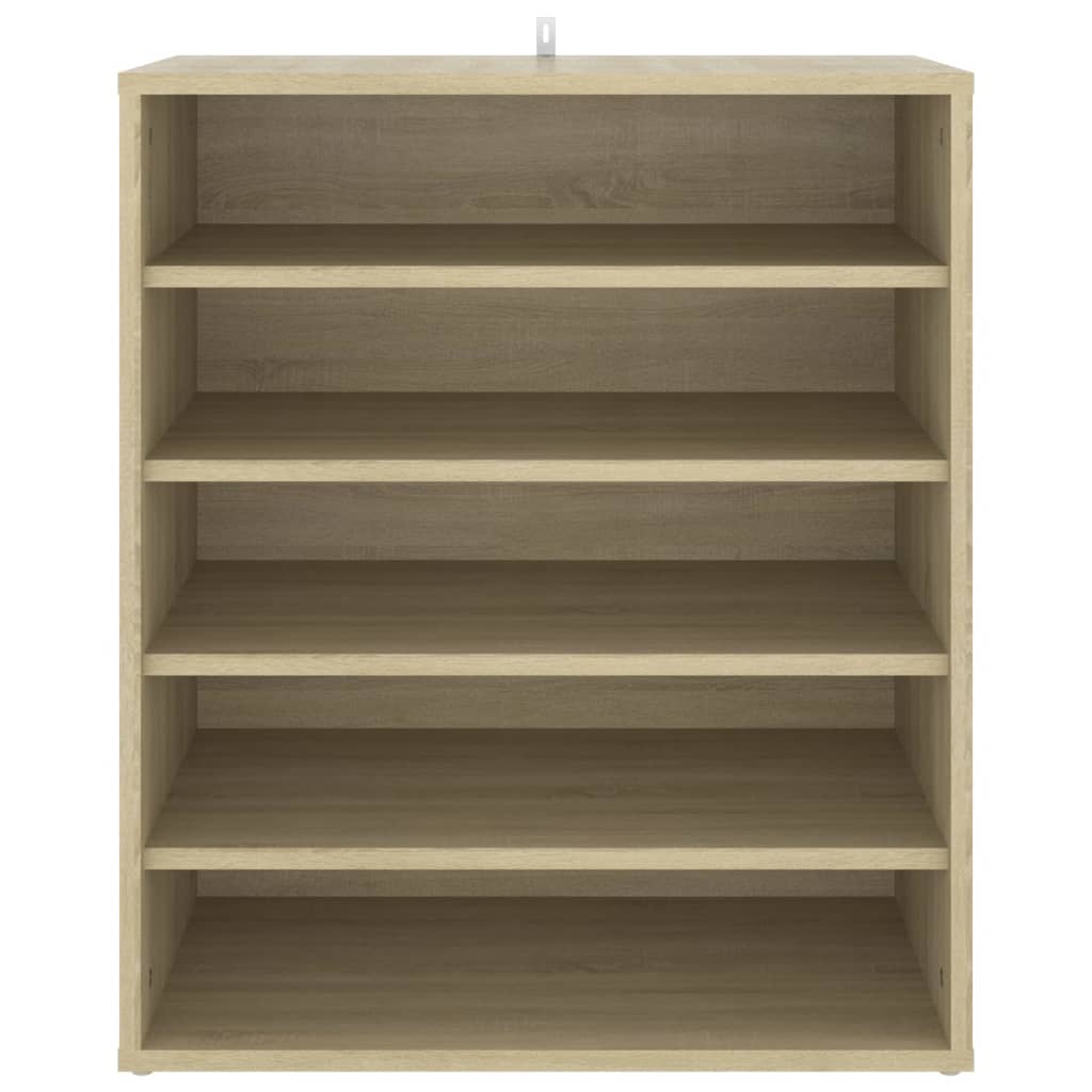Schoenenkast 60X35X70 Cm Spaanplaat Kleurig Sonoma eiken