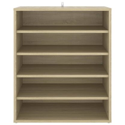 Schoenenkast 60X35X70 Cm Spaanplaat Kleurig Sonoma eiken