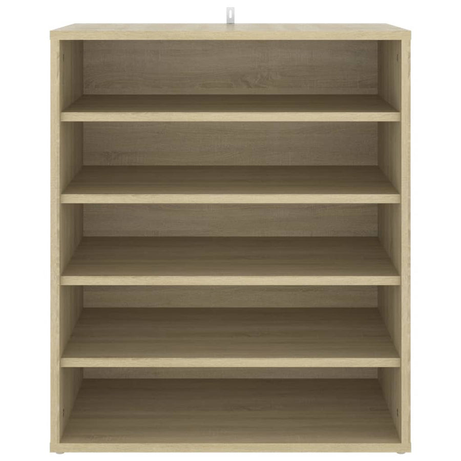 Schoenenkast 60X35X70 Cm Spaanplaat Kleurig Sonoma eiken