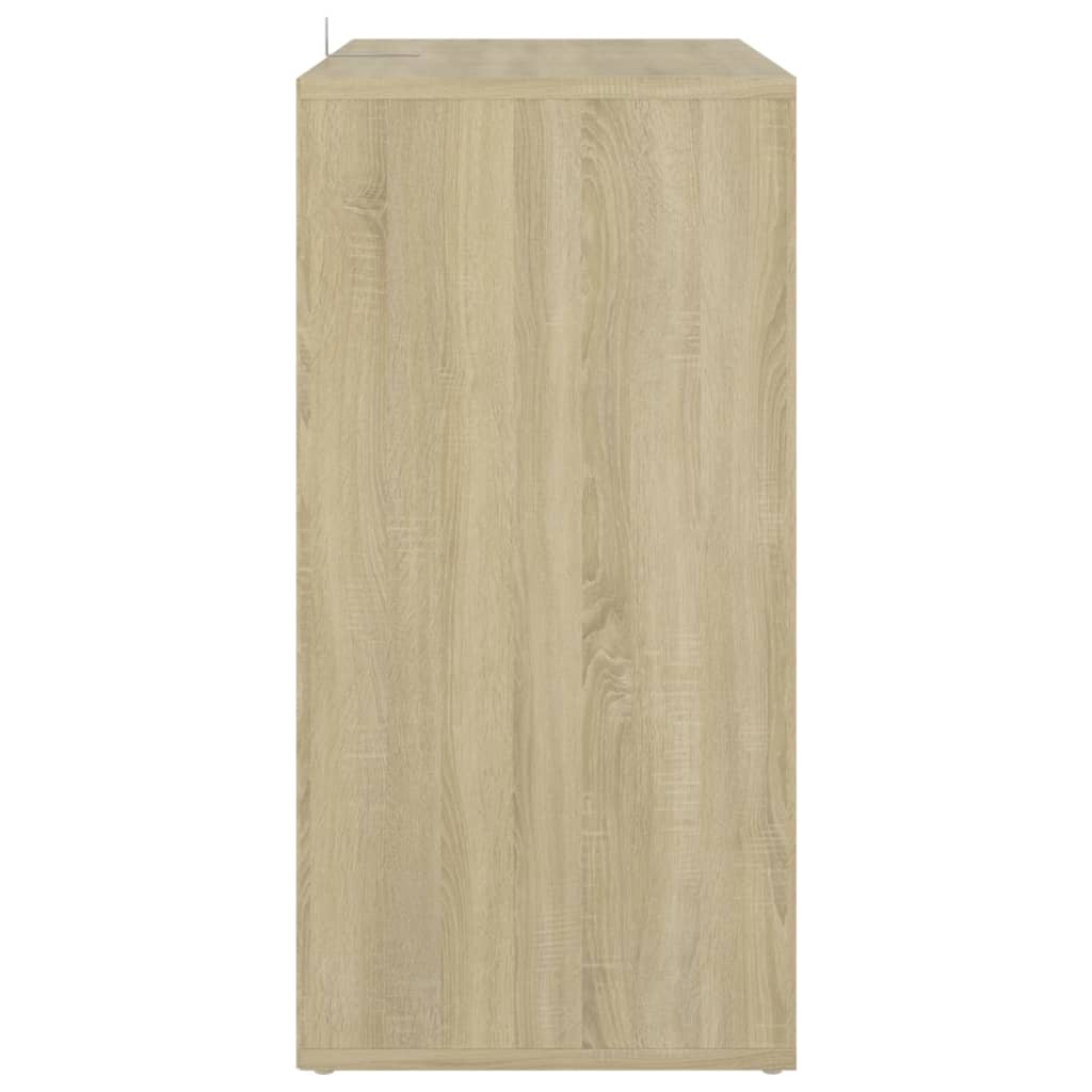 Schoenenkast 60X35X70 Cm Spaanplaat Kleurig Sonoma eiken