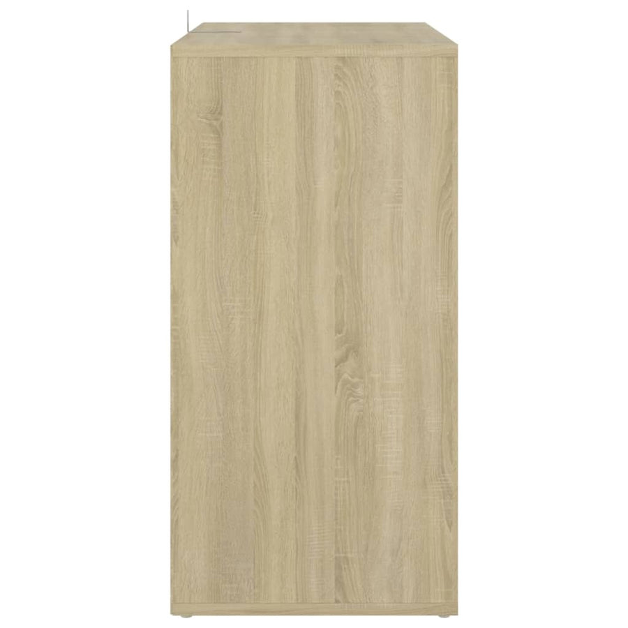 Schoenenkast 60X35X70 Cm Spaanplaat Kleurig Sonoma eiken