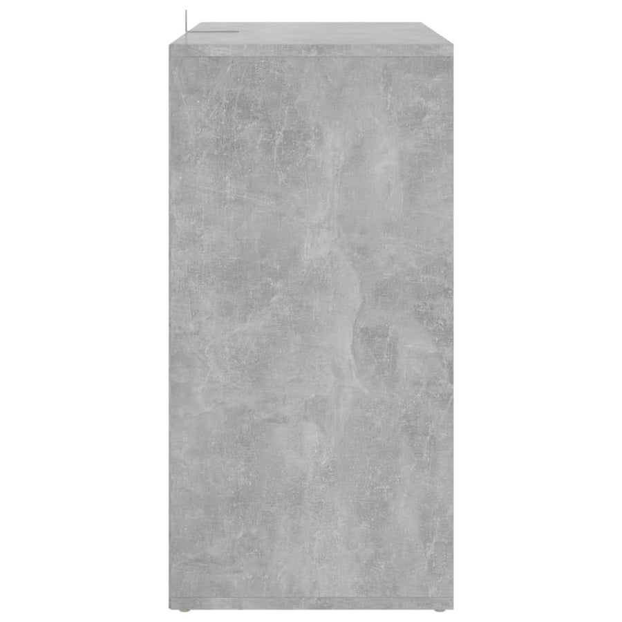 Schoenenkast 60X35X70 Cm Spaanplaat Betongrijs