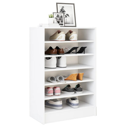 Schoenenkast 60X35X92 Cm Spaanplaat Wit