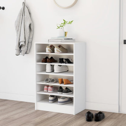 Schoenenkast 60X35X92 Cm Spaanplaat Wit