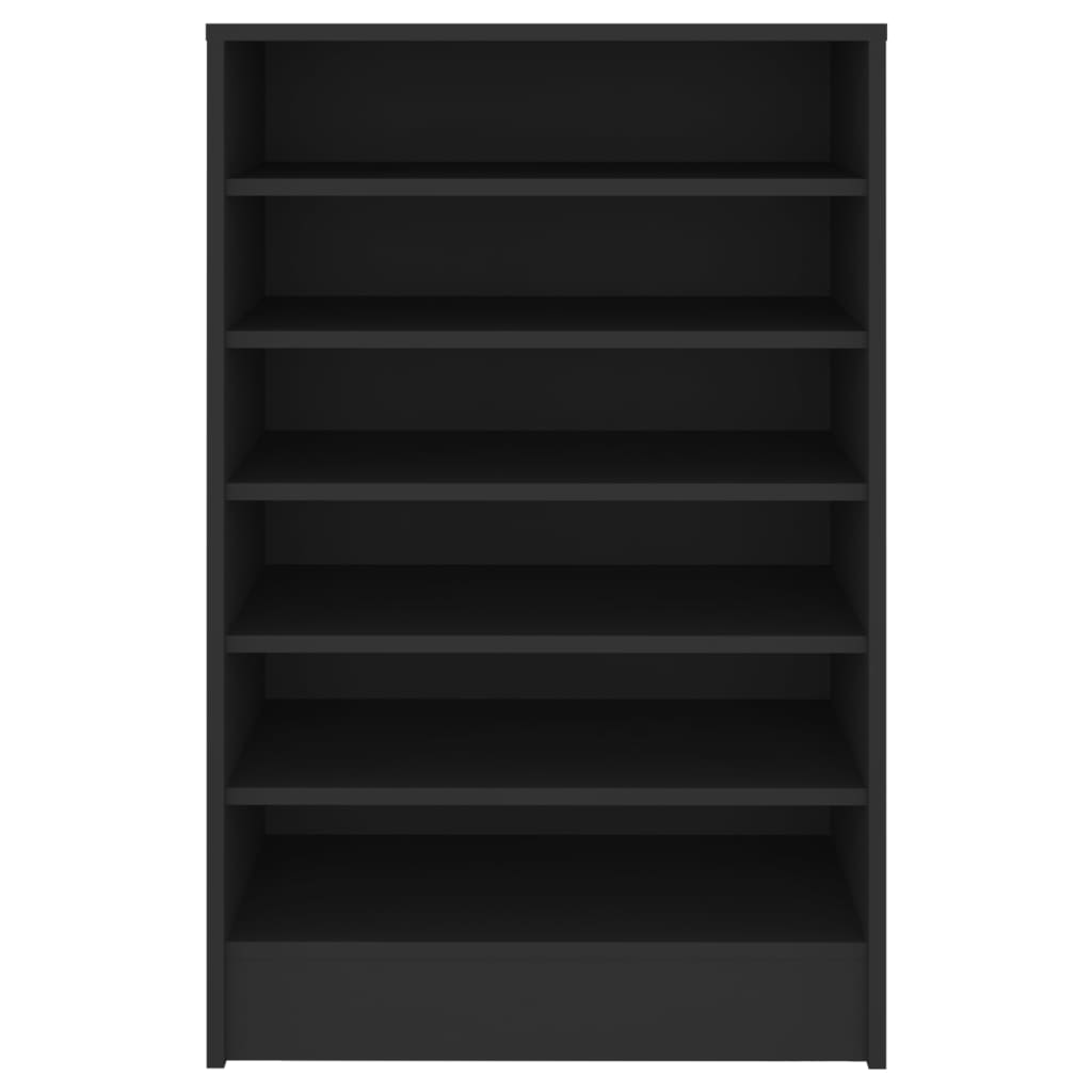 Schoenenkast 60X35X92 Cm Spaanplaat Zwart