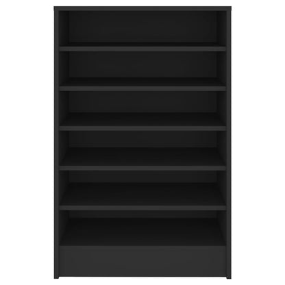 Schoenenkast 60X35X92 Cm Spaanplaat Zwart