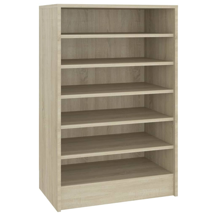 Schoenenkast 60X35X92 Cm Spaanplaat Kleurig Sonoma eiken
