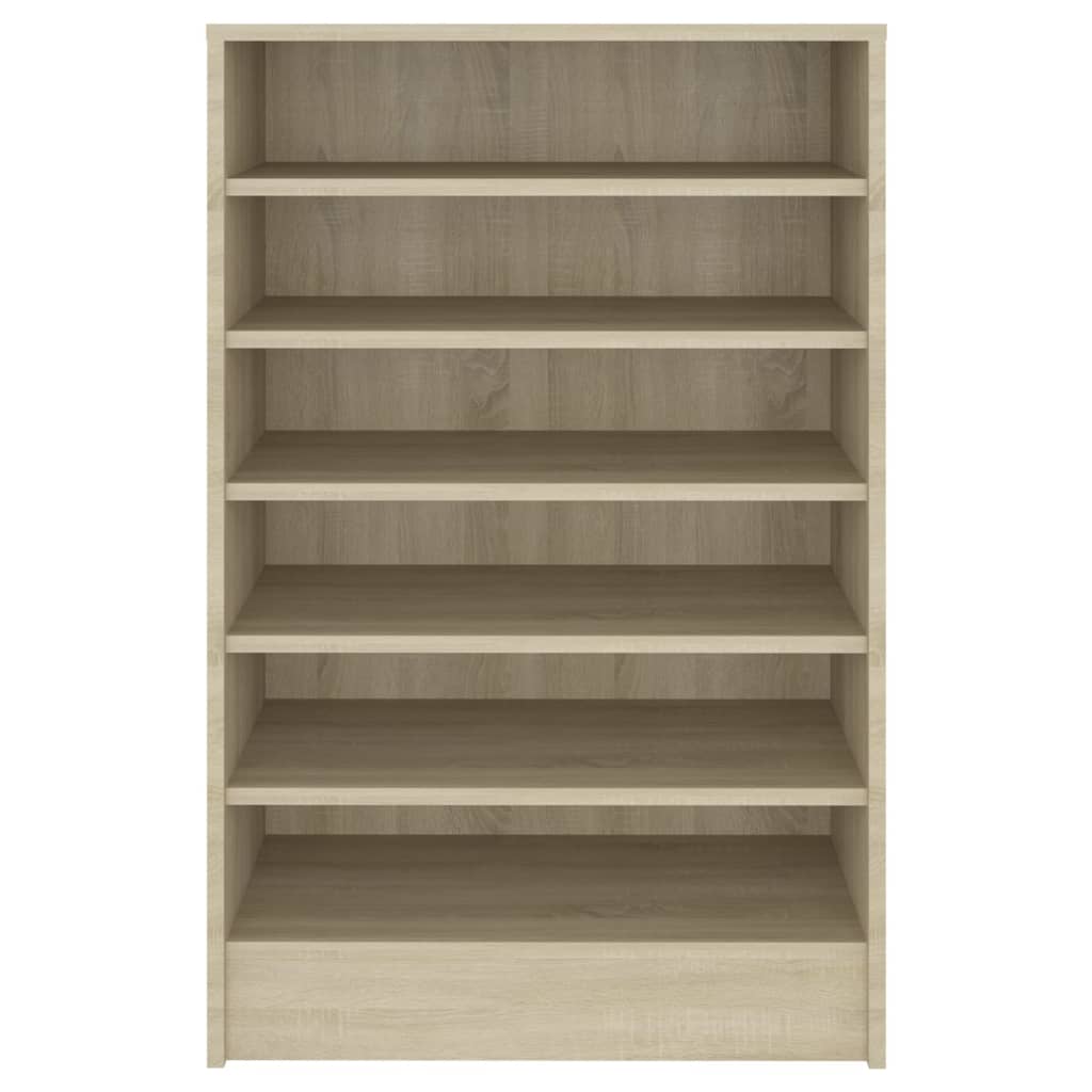 Schoenenkast 60X35X92 Cm Spaanplaat Kleurig Sonoma eiken
